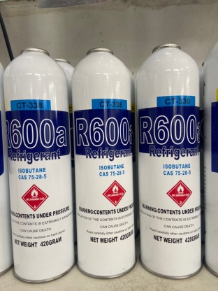 จำหน่าย น้ำยาแอร์ น้ำยาตู้เย็น R-600a REFRIGERANT ระยอง - บริษัท เจ.เจ อิเลคทริค ซัพพลาย จำกัด